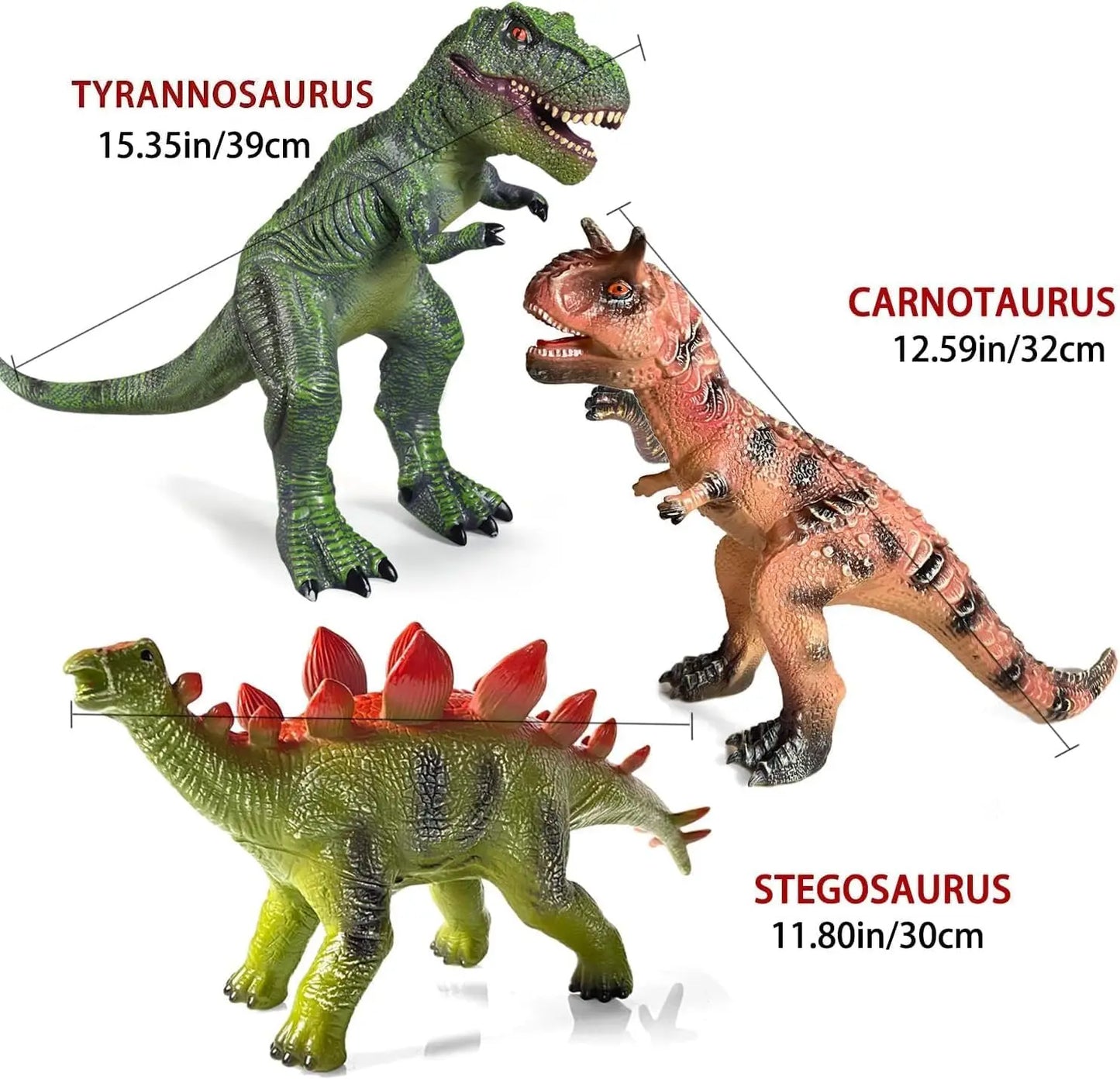 Gzsbaby 8 Piece Dinosaur Toys For Kids Birthday Party
