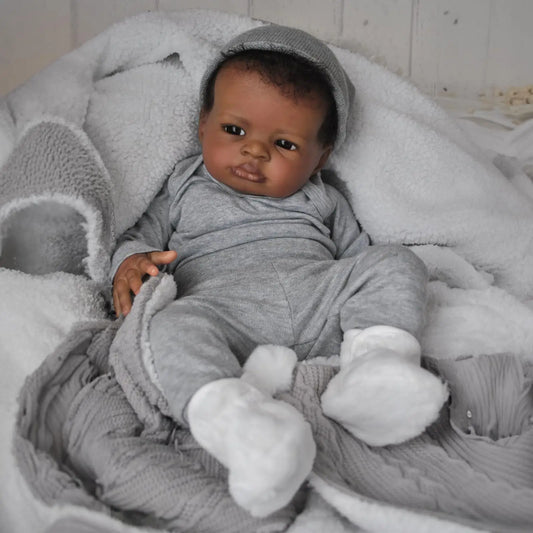 Risbecko Lifelike Reborn Handmade Baby Doll Cloth Body Gift