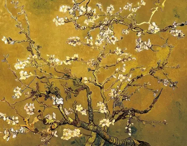 Van Gogh Almond Blossom Oil Painting Canvas Print Form