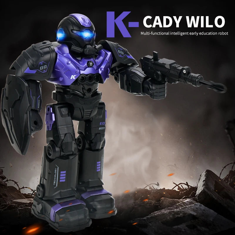 JJRC R20 Remote Robot Police Mech With Sound And Light