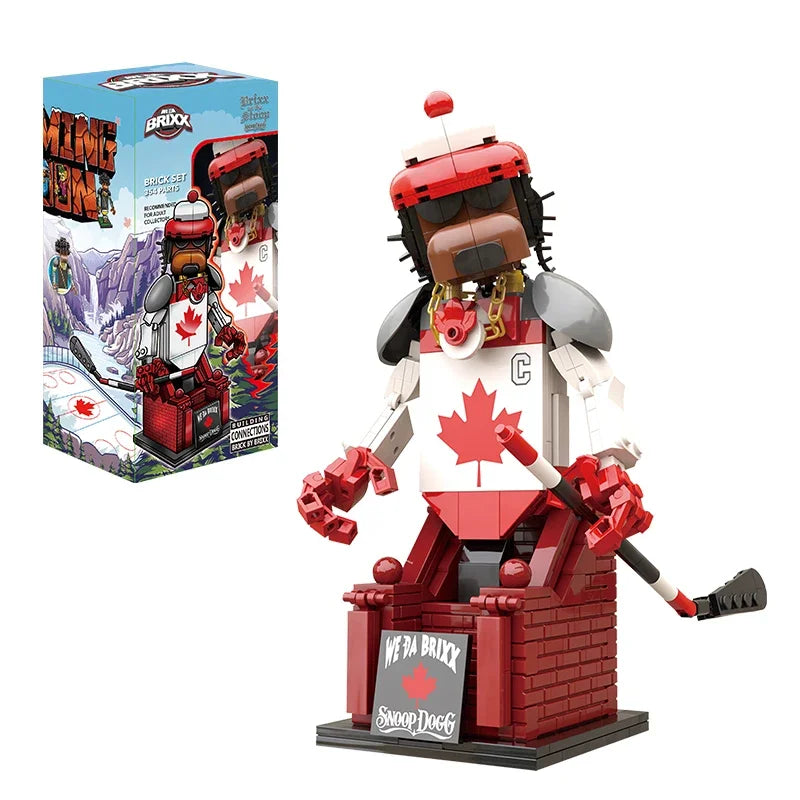 Hign-concerned Chemical Snoop Dogg Hip Hop Totem Blocks
