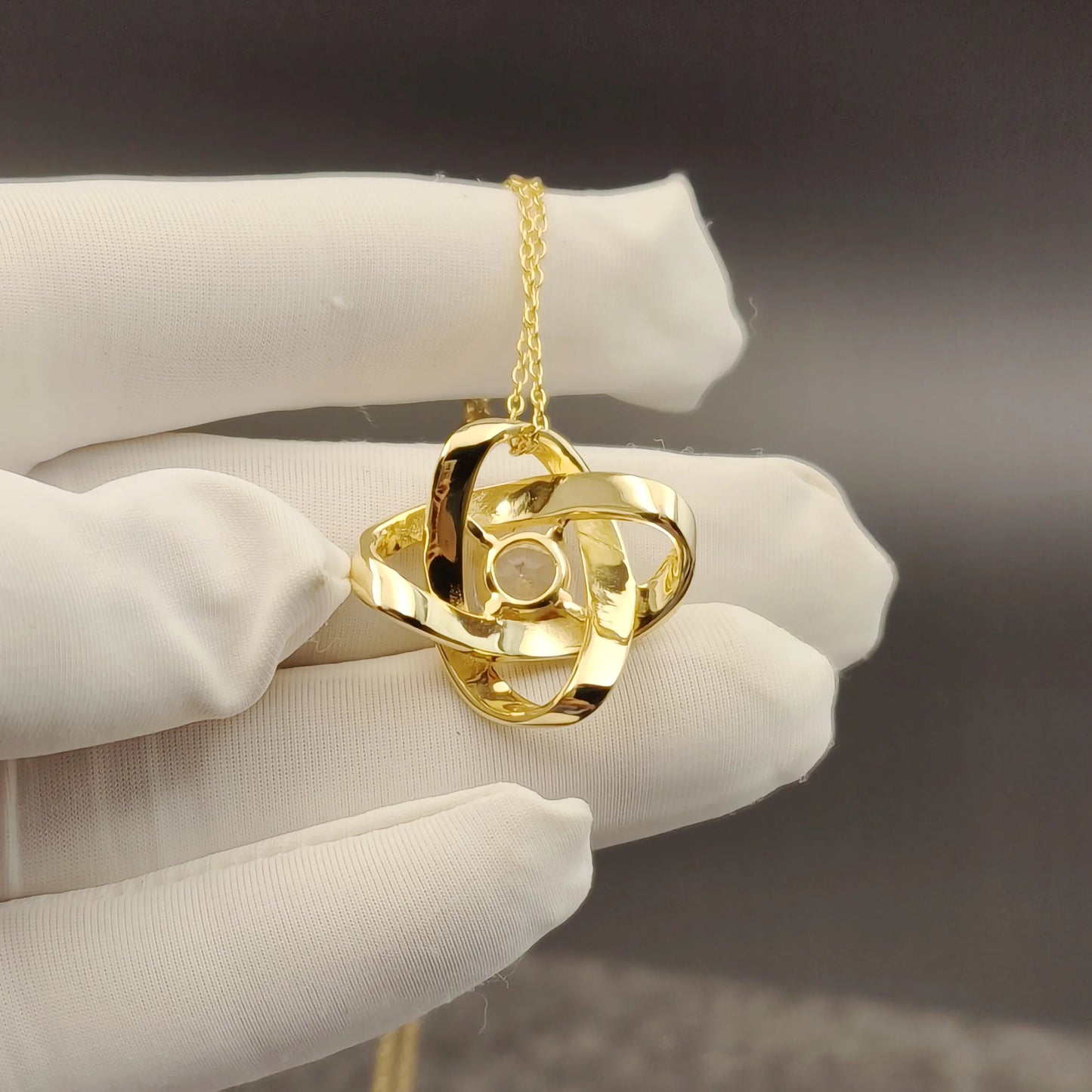 Zhejiang S925 Custom Name Pendant Galaxy Necklace Vermeil