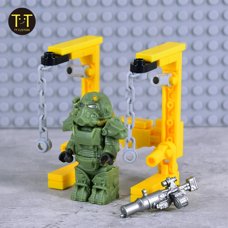 Military Soldier Mini Anime Action Figures Building Blocks