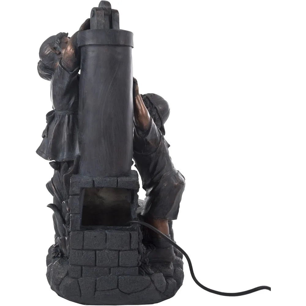 GLB Outdoor Water Fountain Garden Patio Yard Decor Item