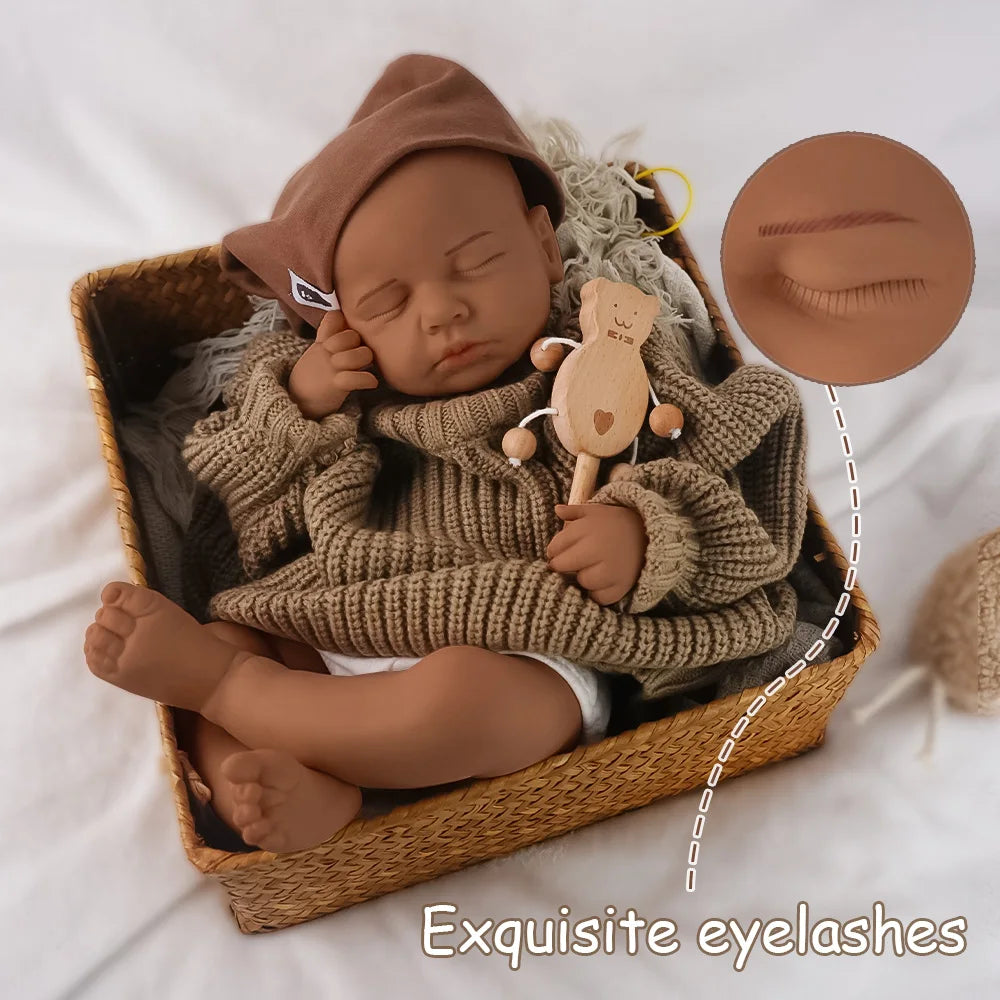 Ultra Realistic Silicone Reborn Baby Doll With Sleeping Eyes