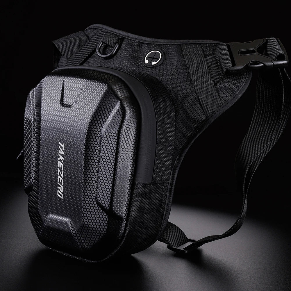 Takezero Waterproof Motorcycle Leg Drop Bag Large Capacity