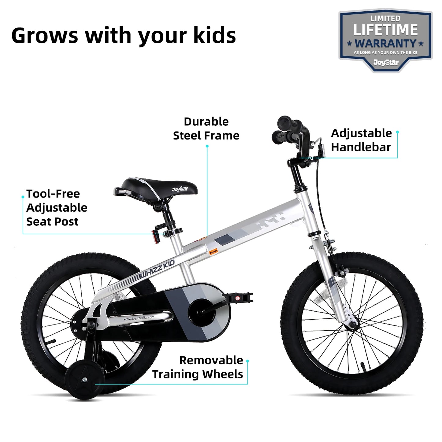 Joystar Kids Bike 12 14 16 18 Inch Bmx With Training Wheels
