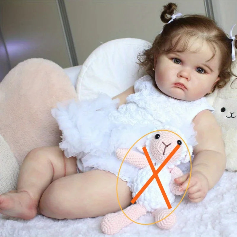 Jiangsu Fashion Reborn Doll With 3D Painted Skin And Limbs