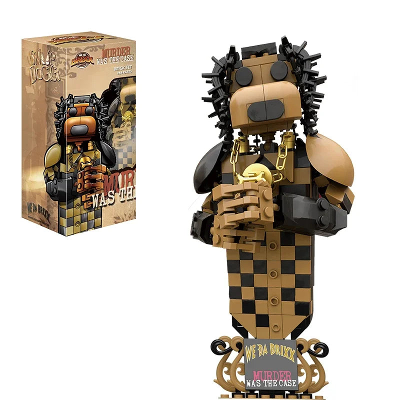 Hign-concerned Chemical Snoop Dogg Hip Hop Totem Blocks