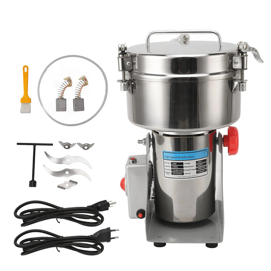Doact Electric Grinding Machine High Speed Grain Grinder