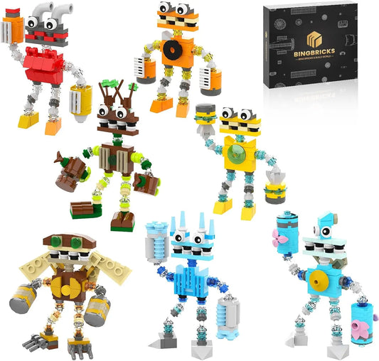 Wubbox Sing Monsters Building Set 639 Pcs Monster Friends
