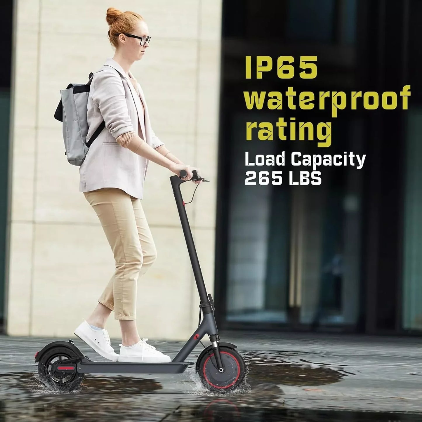 AOVOPRO Electric Scooter 10 Inch 500W Smart Folding Scooter
