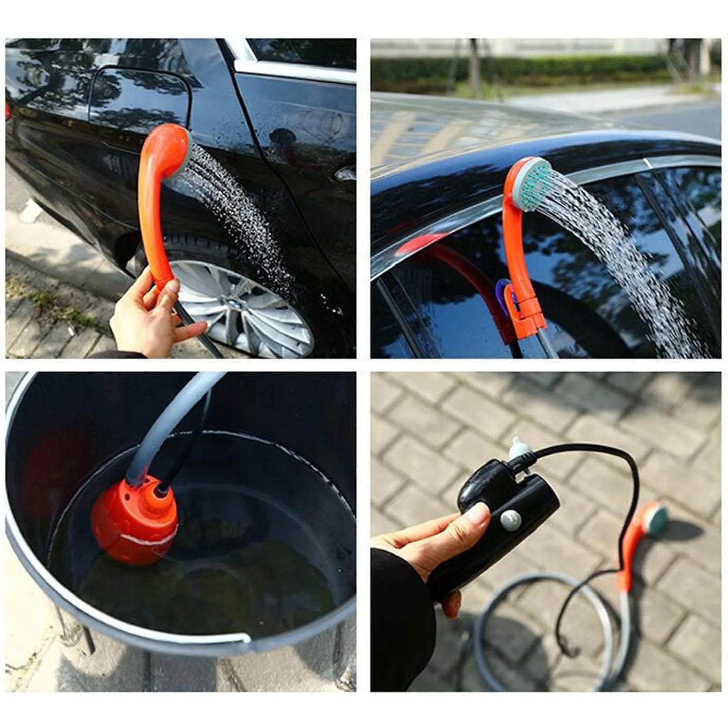Hign-concerned Portable Camping Shower 62W Water Pump
