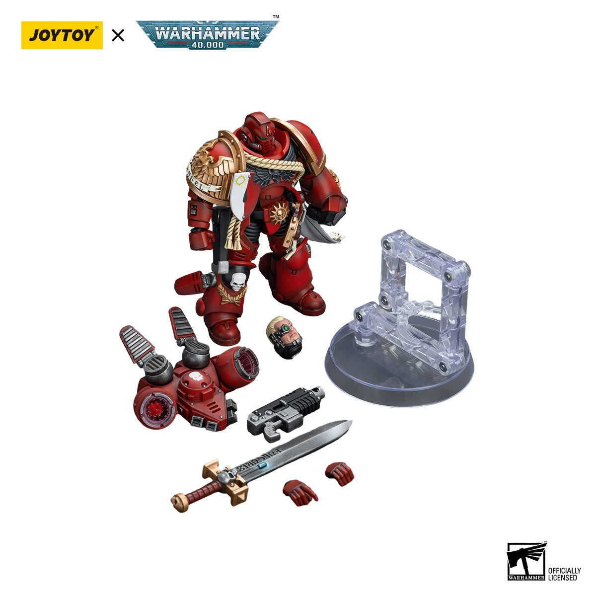 Joy Toy Warhammer 40K Ultramarines Jump Pack Captain Figure