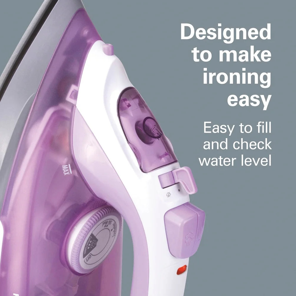 XMSJ Steam Iron With Nonstick Soleplate And Auto Water Tank