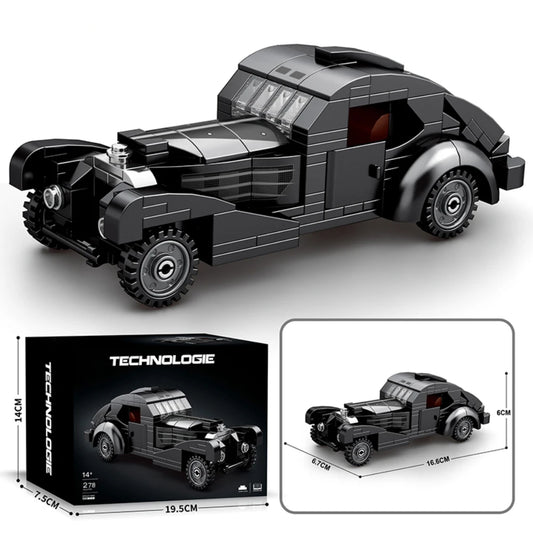 Bugatti Atlantic Sports Car Model Building Set 278 Pieces