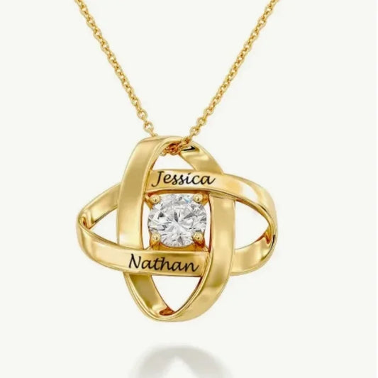 Zhejiang S925 Custom Name Pendant Galaxy Necklace Vermeil