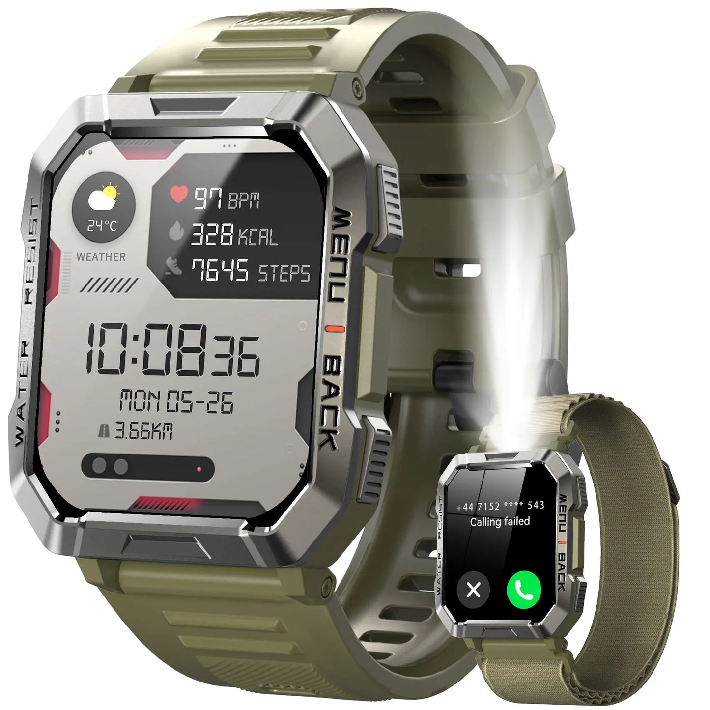 Blackview Smart Watch Outdoor Bluetooth Waterproof Pro