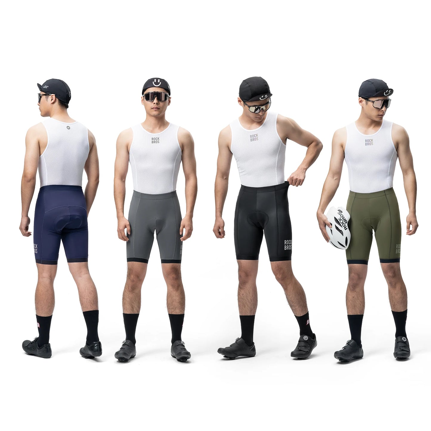ROCKBROS Summer Cycling Shorts with Soft Sponge Pad