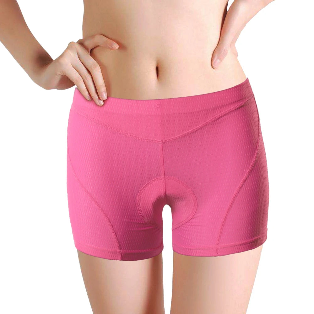 Women Bike Underwear 3D Padded Cycling Shorts
