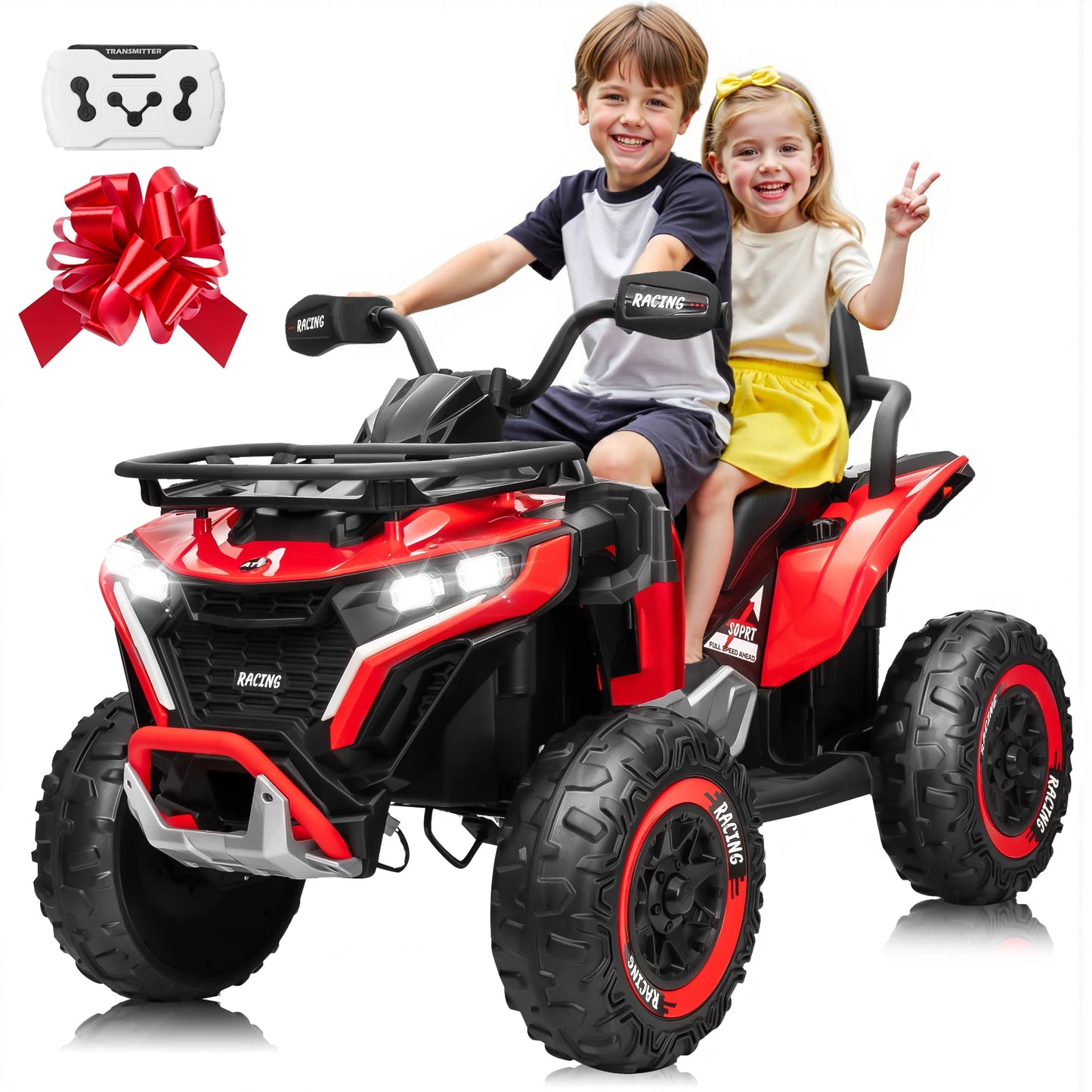 Joyracer 24V Four Wheel Off Road Ride On Vehicle For Kids