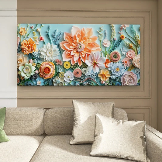 Hign Concerned Pine Solid Wood Frame Canvas Wall Art