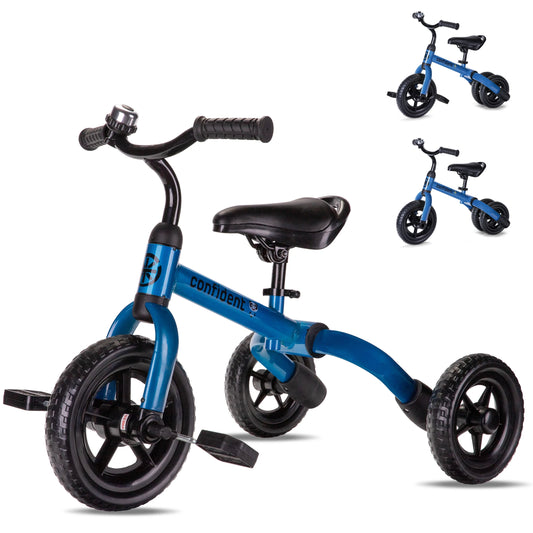 LZDMY Toddlers Tricycle Three In One Ride On Trike