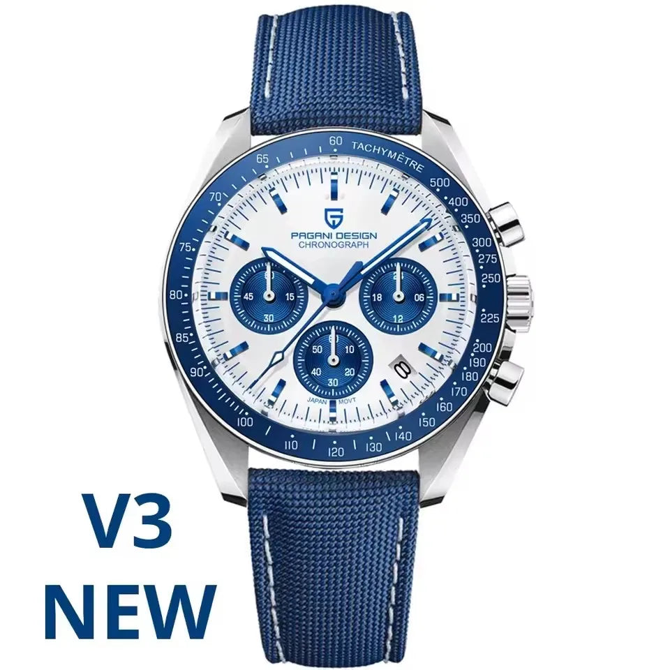 PAGANI DESIGN V5 Moon Chronograph Quartz Watch For Men