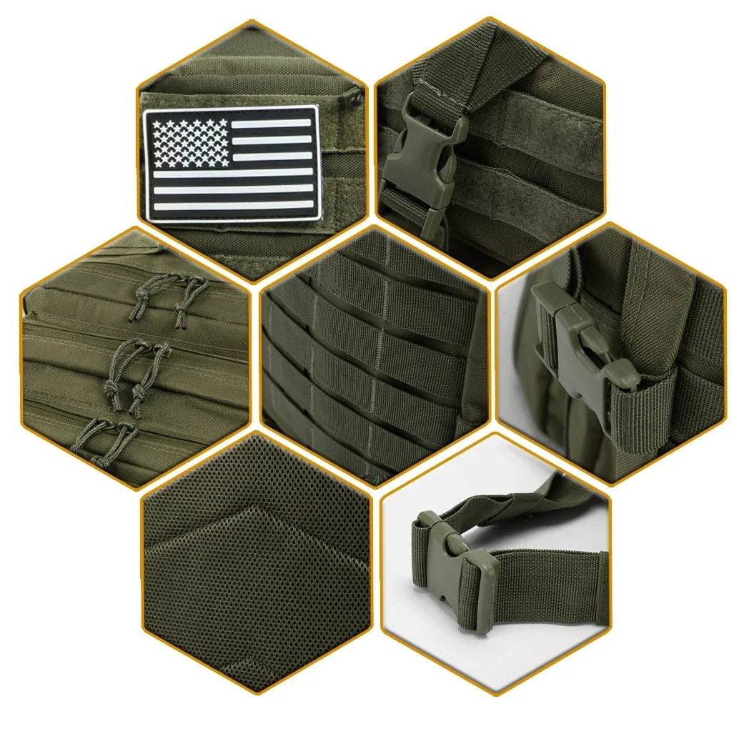 ReFire Gear Tactical Backpack Outdoor Rucksack For Hiking