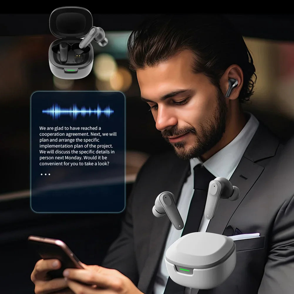 Shunmaii Real Time Translator Earbuds Bluetooth Headset