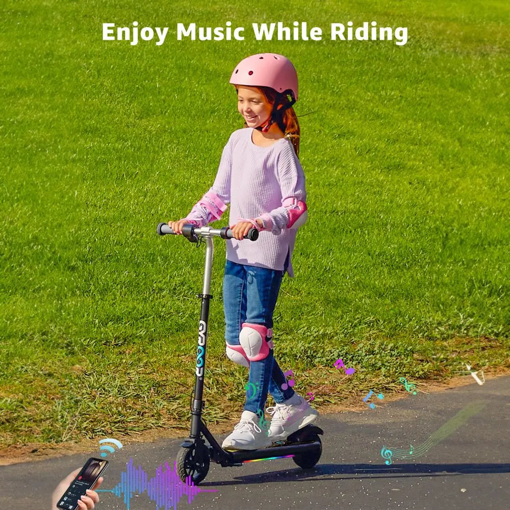 GYROOR Kids Electric Scooter LED Display 150W Dual Brake