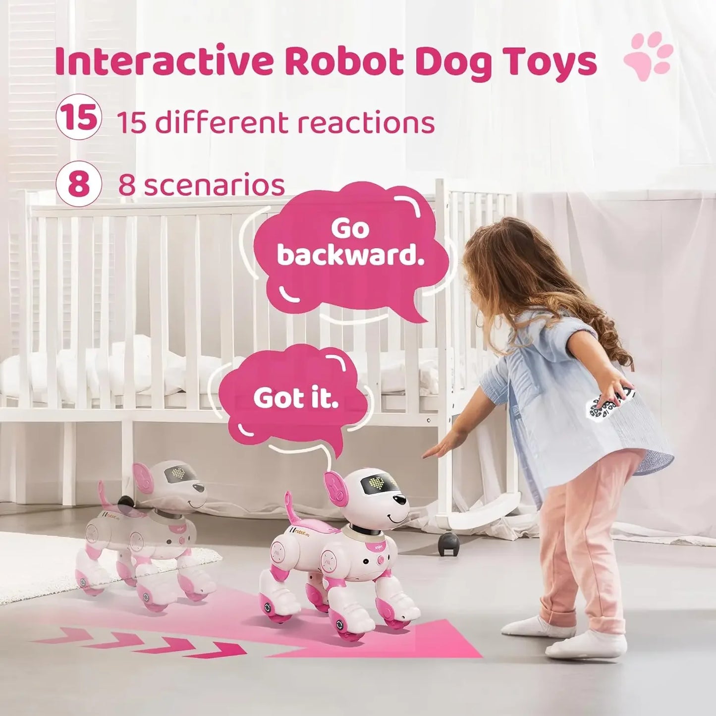 CONUSEA Rc Puppy Intelligent Robot Dog Toy Remote Control