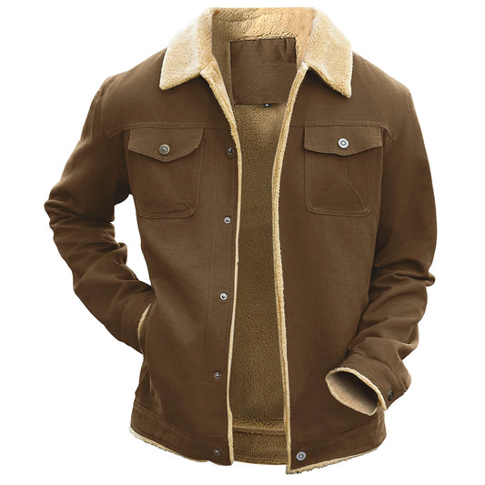 Fujian CN Winter Jacket Waterproof Fleece Lined Outerwear