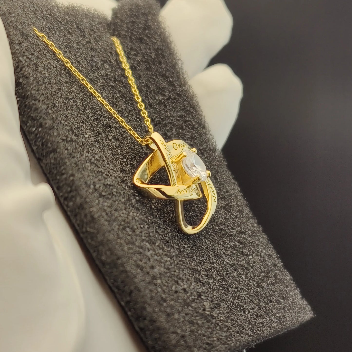 Zhejiang S925 Custom Name Pendant Galaxy Necklace Vermeil