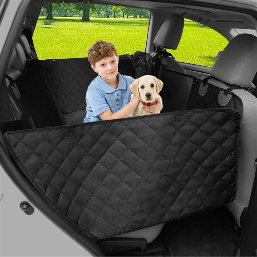 Waterproof Dog Car Seat Extender Hammock Back Seat Guard