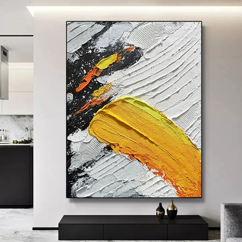 Fujian Handmade Oil Painting Canvas Abstract Wall Art