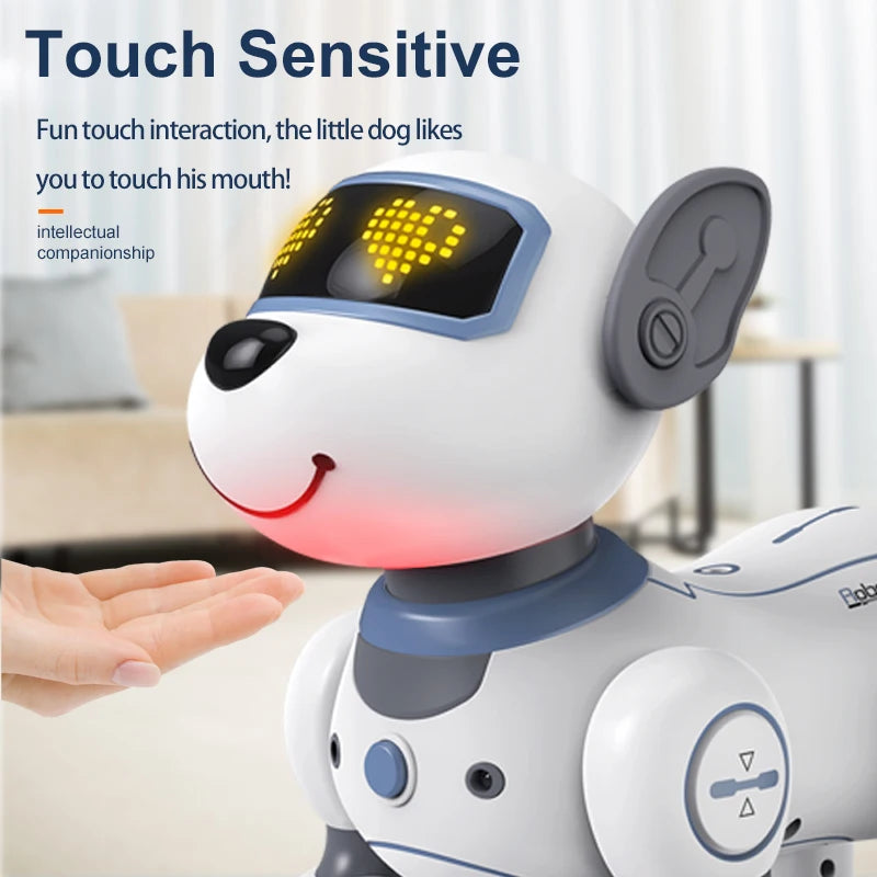 Kelaton RC Robot Dog Voice Command Programmable Toy
