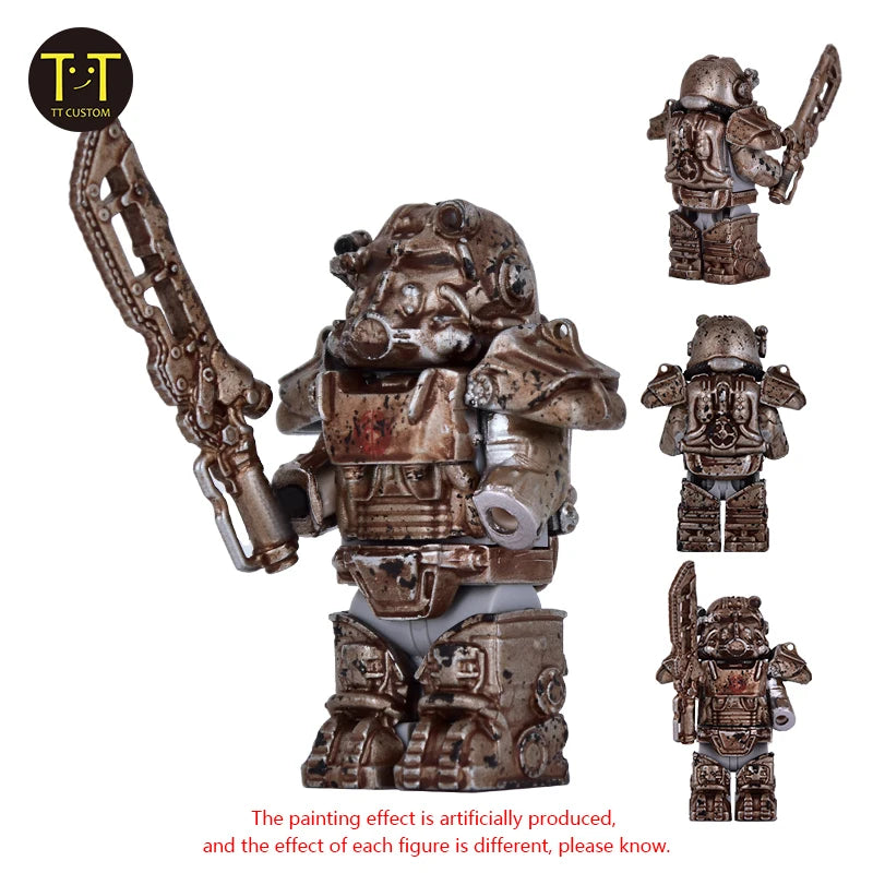 Military Soldier Mini Anime Action Figures Building Blocks