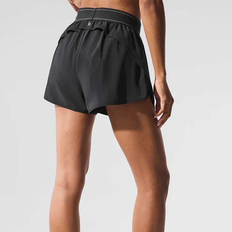 AL Yoga Shorts Women Fitness Spandex Running Shorts