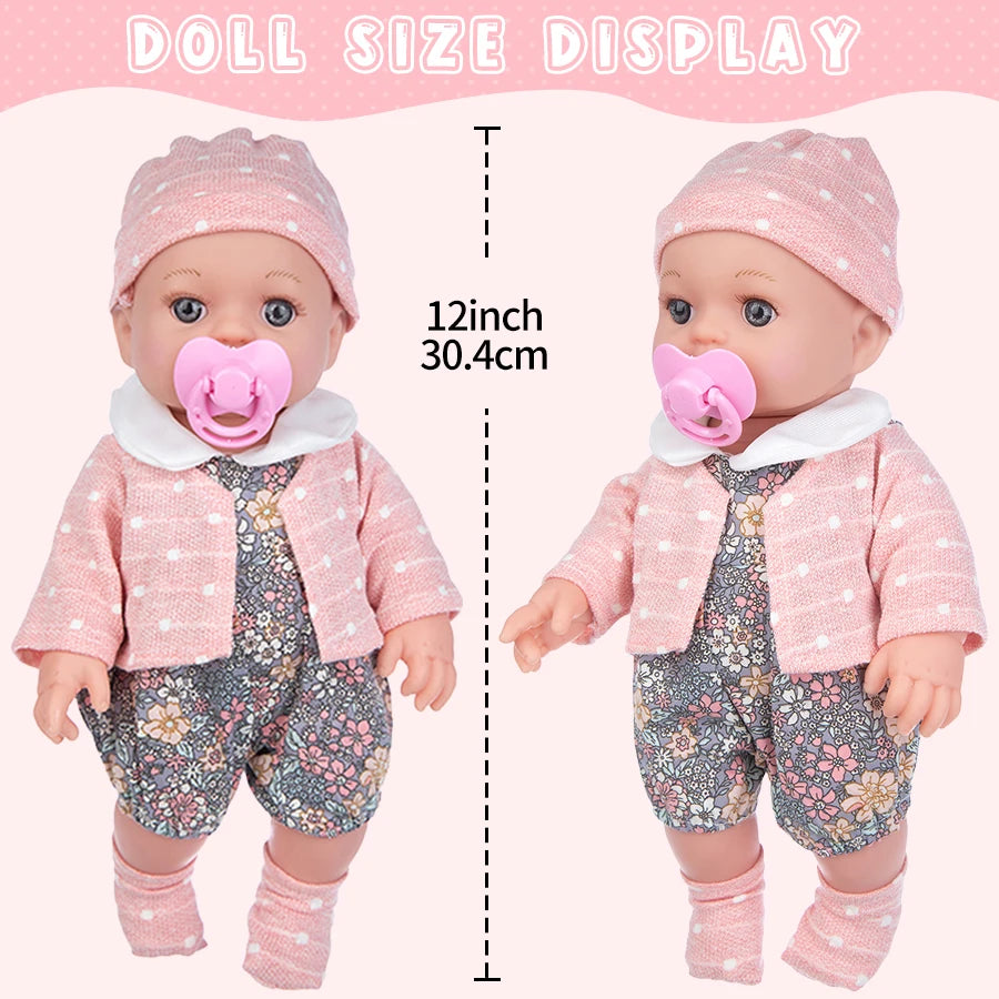Zhejiang Reborn Doll With Movable Limbs Detachable Clothes