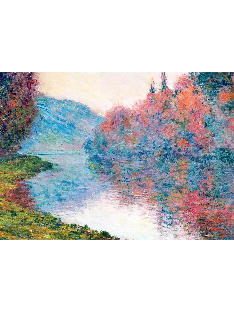 Zhejiang Claude Monet Romantic Canvas Art For Home Decor