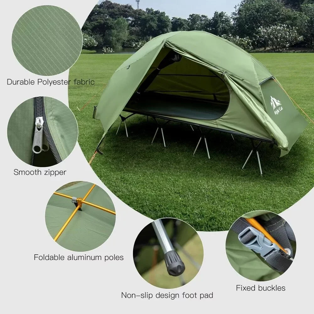 Night Cat Camping Cot Tent Waterproof Net Off Ground