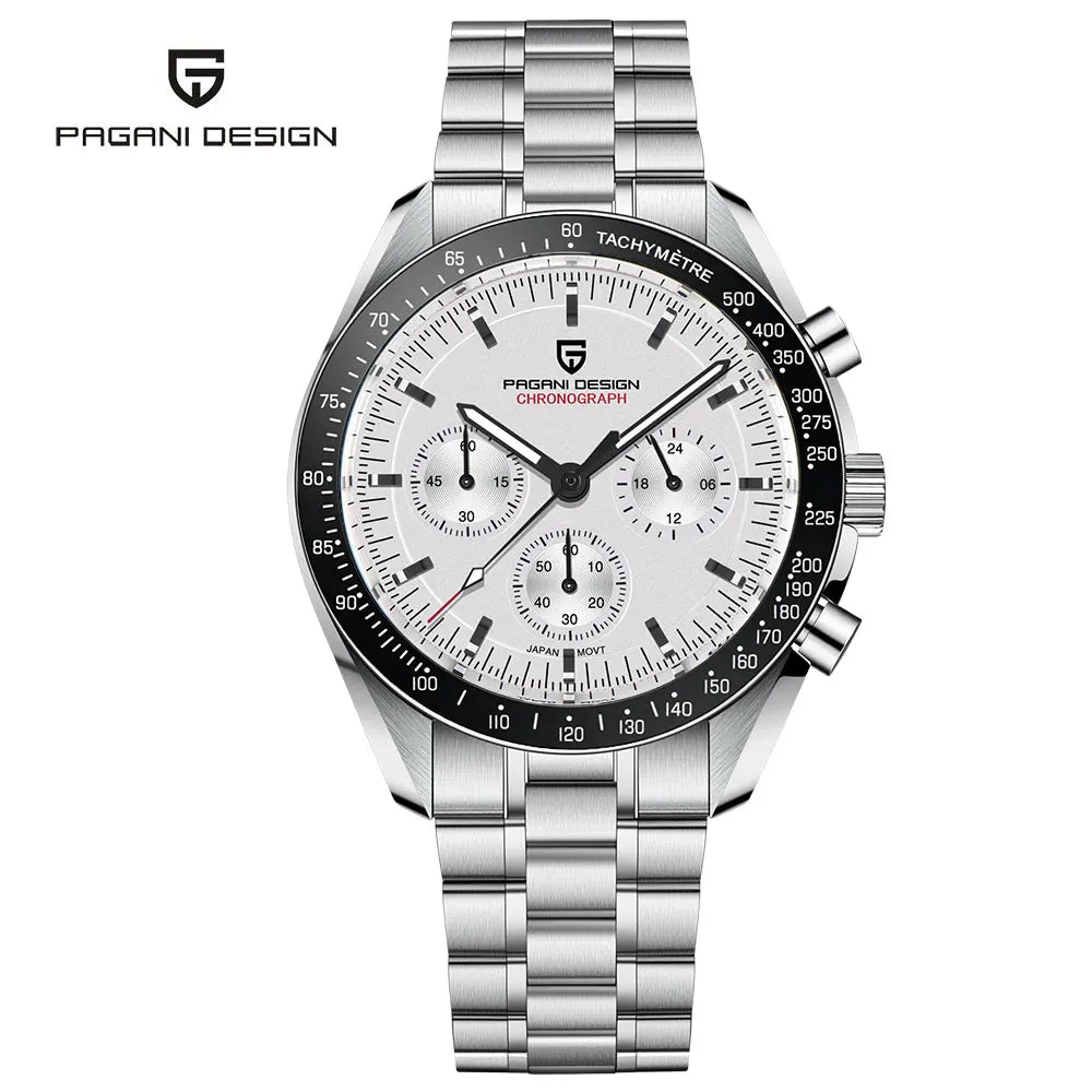 PAGANI DESIGN 1701 V5 Chronograph Quartz AR Sapphire Glass