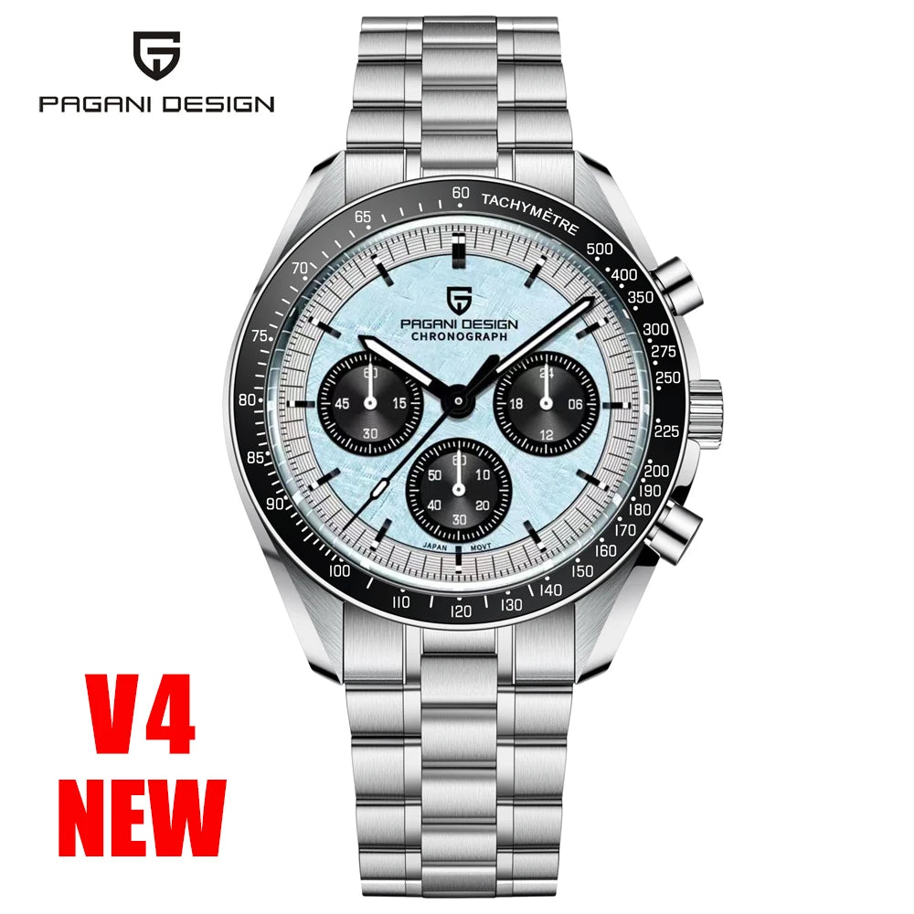 PAGANI DESIGN V5 Moon Chronograph Quartz Watch For Men