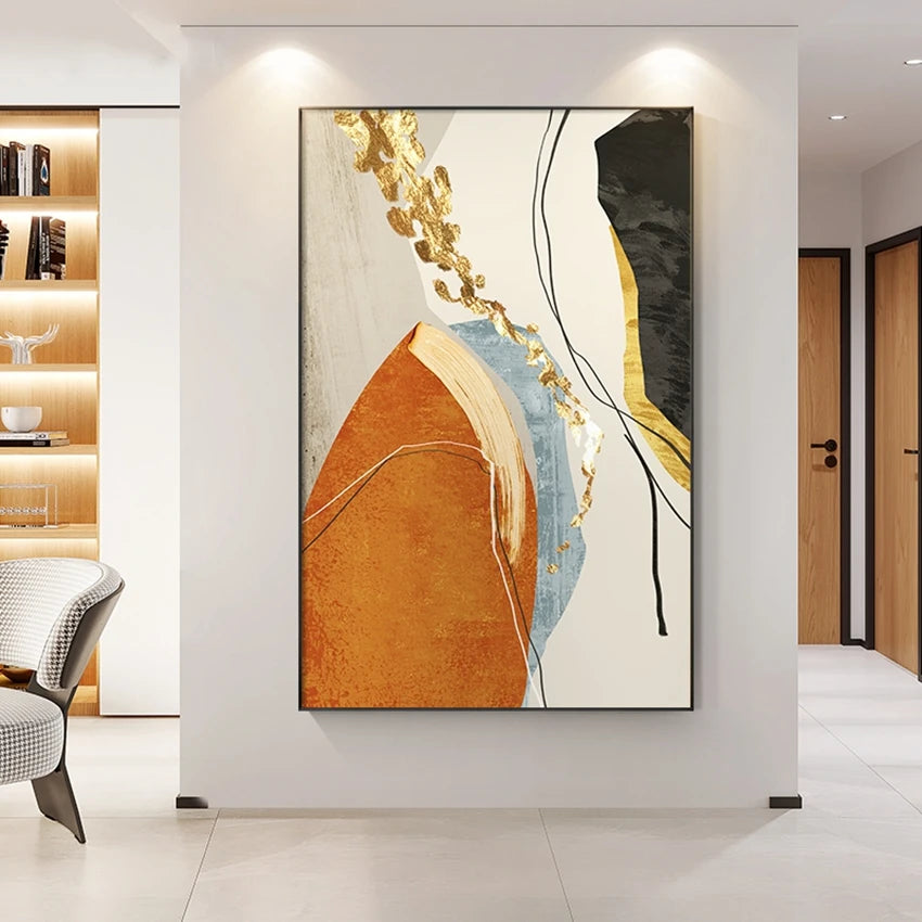 Fujian Handmade Oil Painting Canvas Abstract Wall Art