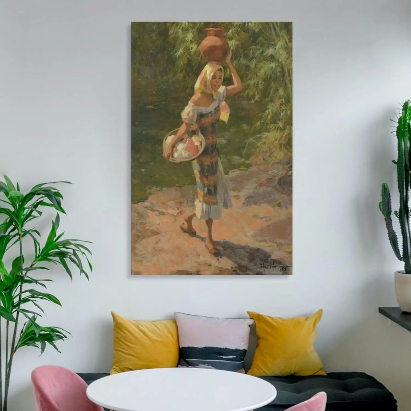 Decoration Fernando Amorsolo Filipino Canvas Wall Art Print