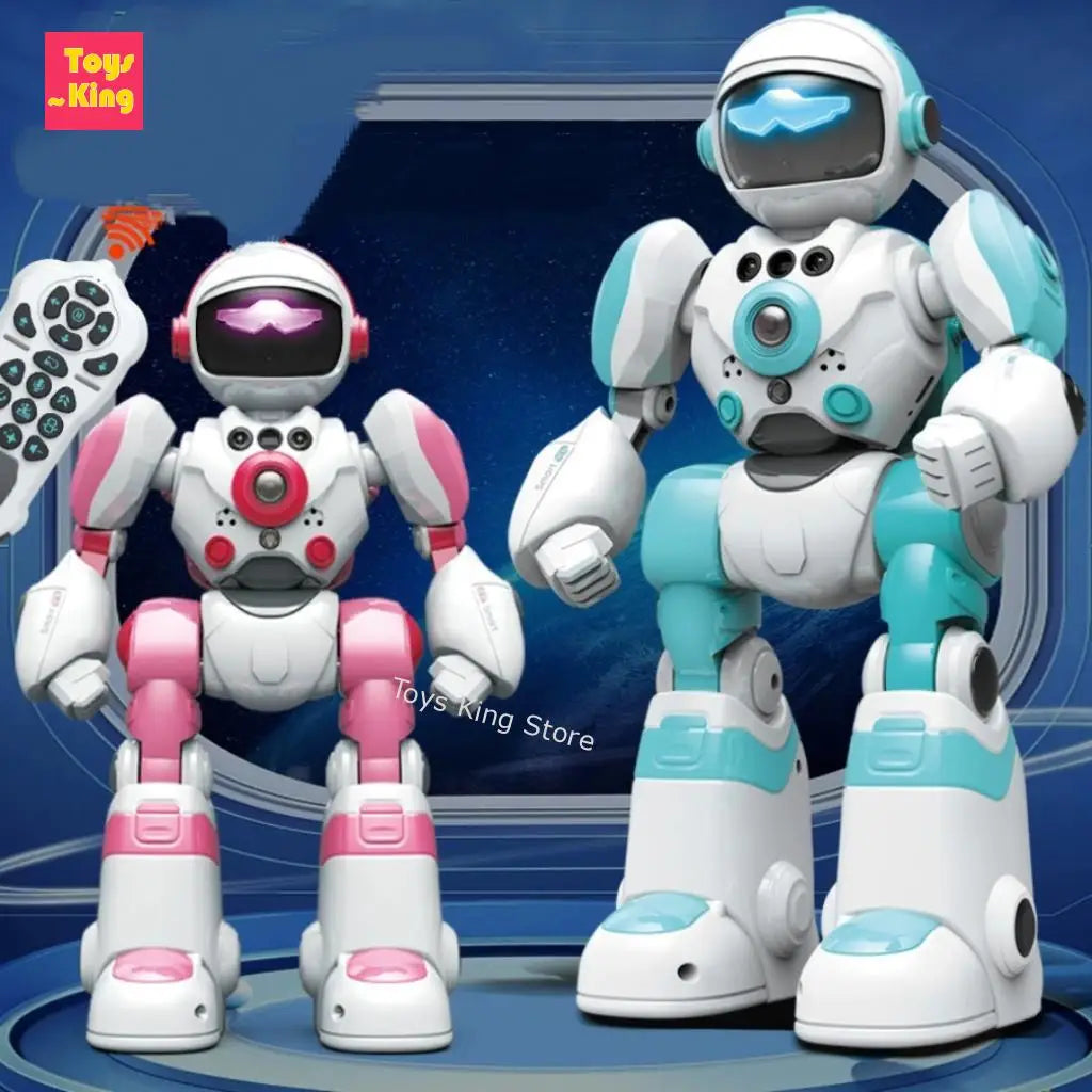 Double E RC Gesture Intelligent Robot With Lights Remote
