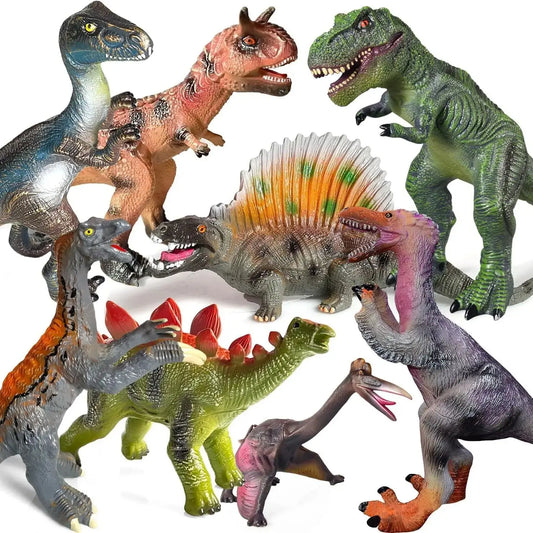 Gzsbaby 8 Piece Dinosaur Toys For Kids Birthday Party