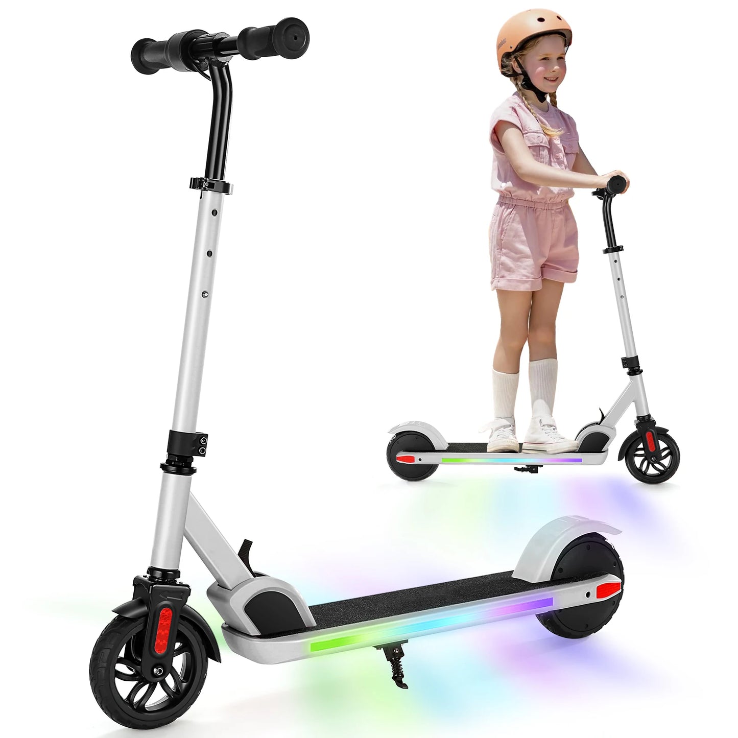 CAROMAC Electric Kids Scooter 150W LED Display Foldable