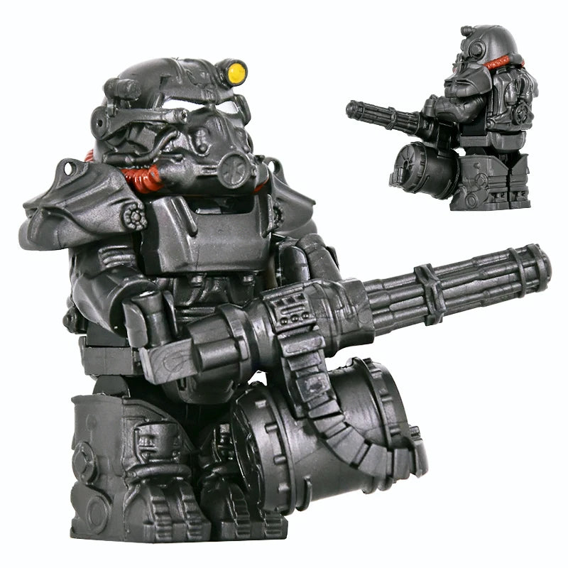 Military Soldier Mini Anime Action Figures Building Blocks